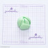 Бутон Суккулента Силиконовая форма 3D - Молд для мыла