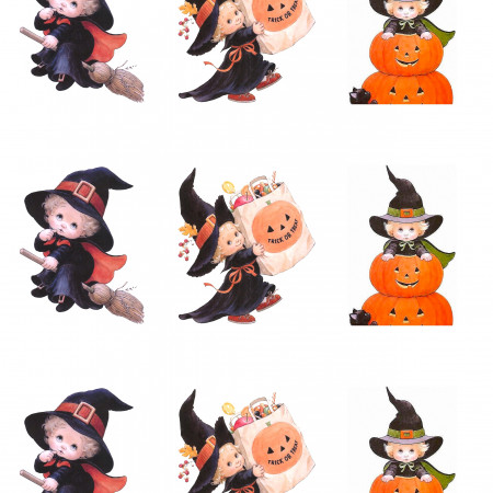 Хеллоуин водорастворимая бумага с картинкой подборка № 137