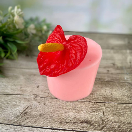 Антуриум форма силиконовая 3D Антуриум форма силиконовая 3D