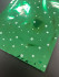 Пакет галографический зеленый снег 20*15 см - 