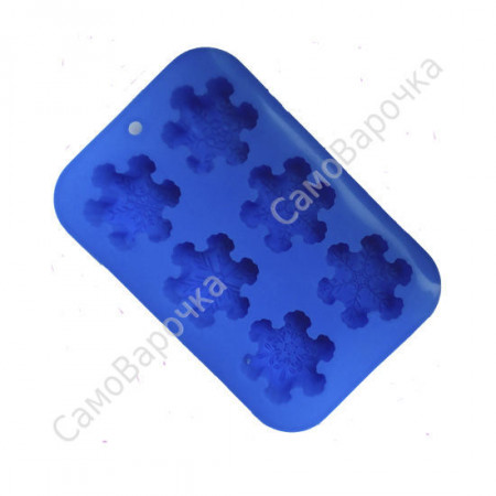 Снежинки форма силиконовая Снежинки форма силиконовая