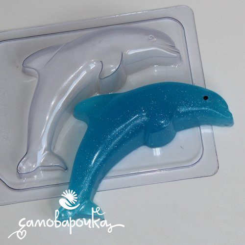 Дельфин форма пластиковая ex-dirty - Для мыла и шоколада