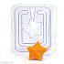 Звезда 3D (2 половинки), 3D форма для мыла пластиковая - Для мыла и шоколада