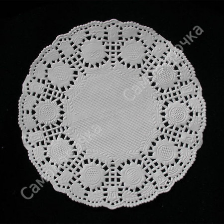 Салфетка ажурная,  250  шт/уп. D=10 см