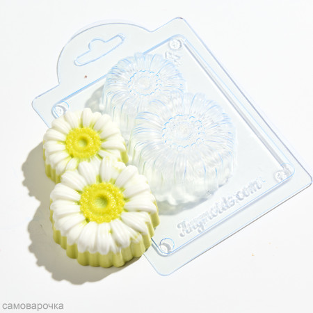 Восьмерка Ромашка форма пластиковая Восьмерка Ромашка форма пластиковая