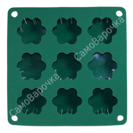 Мини цветок форма  силиконовая Мини цветок форма  силиконовая