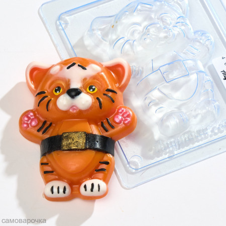 Тигренок форма пластиковая