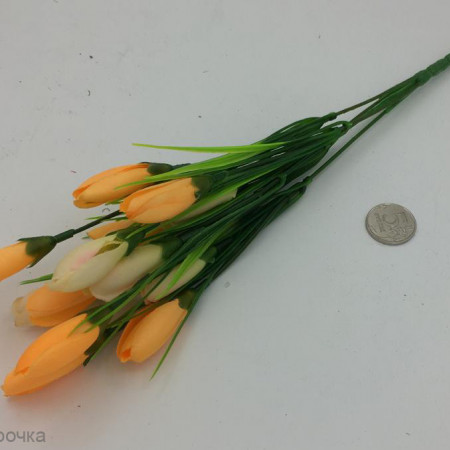 Крокус оранжевый искусственный