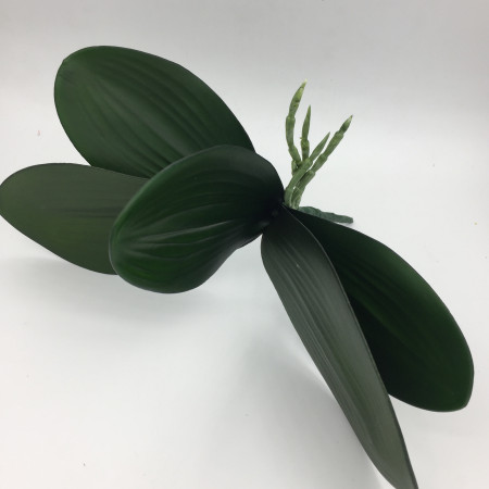 Лист орхидеи искуственный малый