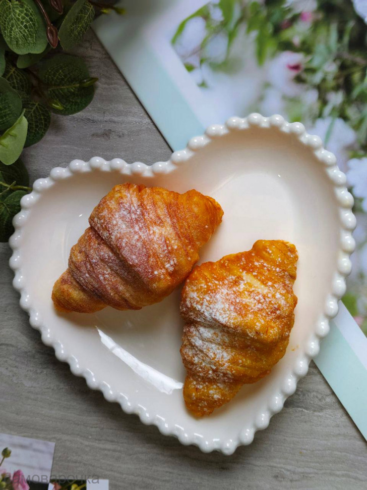 Круассан силиконовая форма 3D - 