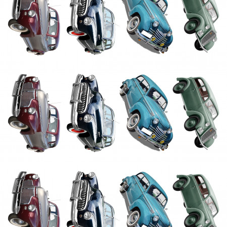 Машины ретро 1 водорастворимая бумага с картинкой подборка №159