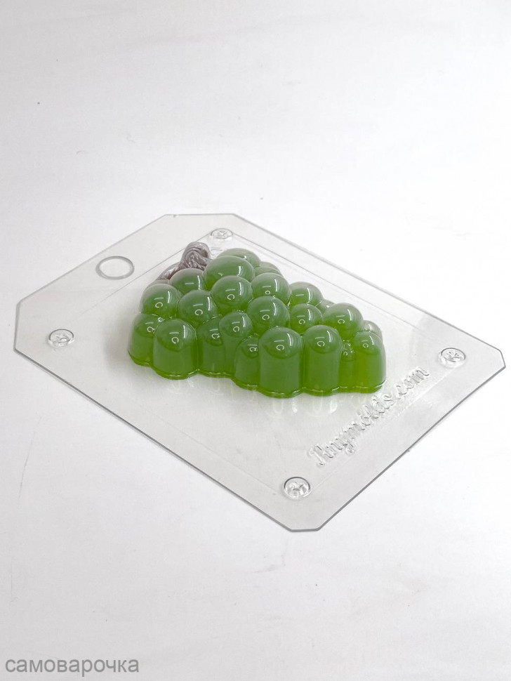 Гроздь винограда форма пластиковая для мыла и шоколада - Гроздь винограда форма пластиковая для мыла и шоколада -