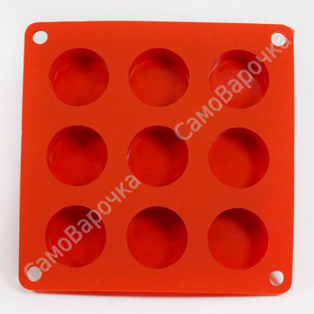 Мини круг форма силиконовая