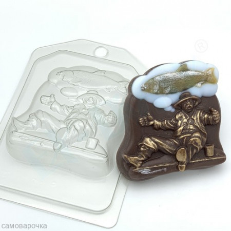 Вооот такая рыба, форма для мыла пластиковая