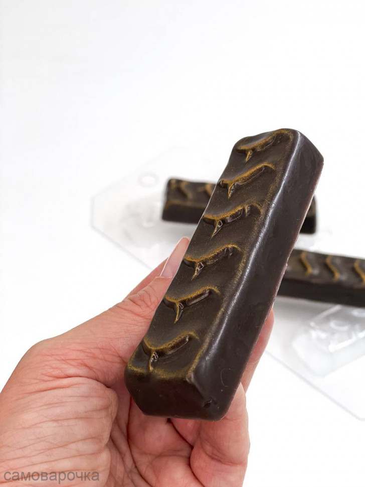 Шоколадный батончик форма пластиковая - Шоколадный батончик форма пластиковая -