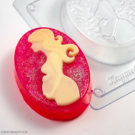 Будущая мама форма пластиковая