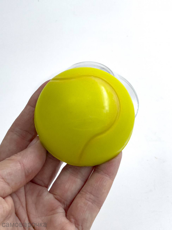 Теннисный мяч пластиковая форма для бомбочек - 