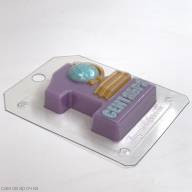 1 сентября с глобусом форма пластиковая для мыла и шоколада - 