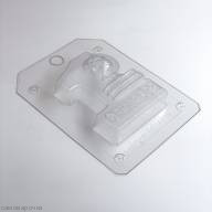 1 сентября с глобусом форма пластиковая для мыла и шоколада - 