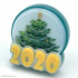 2020 - Круг под водорастворимку, форма для мыла пластиковая - Для мыла и шоколада