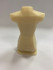 Торс женский граненый форма силиконовая 3d - Молд для мыла