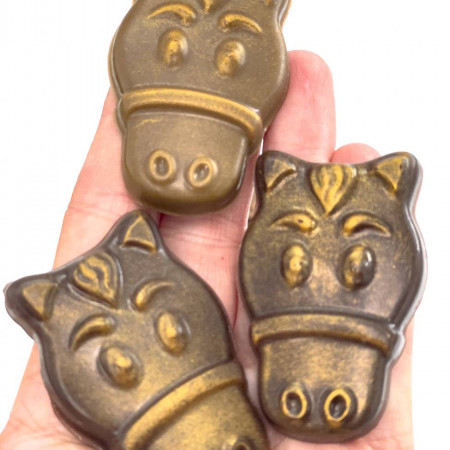 Лошадиные мордашки мини форма пластиковая для шоколада Лошадиные мордашки мини форма пластиковая для шоколада