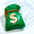 Мешок с деньгами форма пластиковая - Для мыла и шоколада