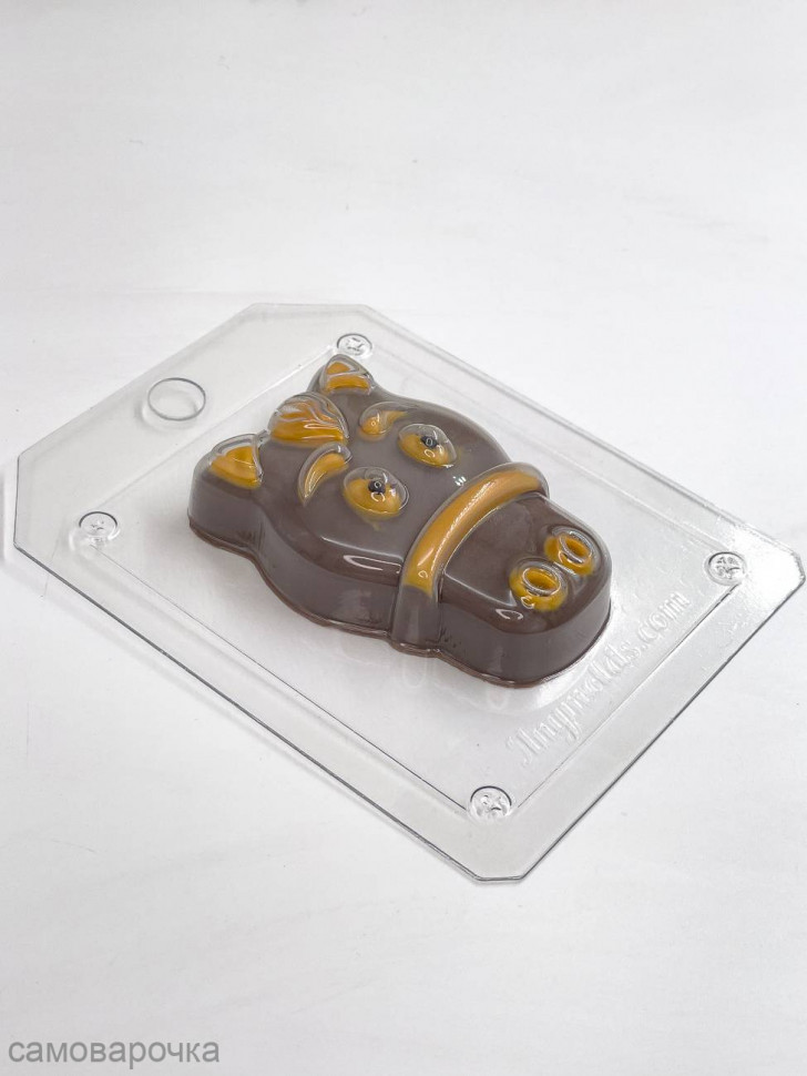 Морда лошади форма пластиковая для мыла и шоколада - 