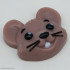 Мышь - Мультяшная голова, форма для мыла пластиковая - Для мыла и шоколада