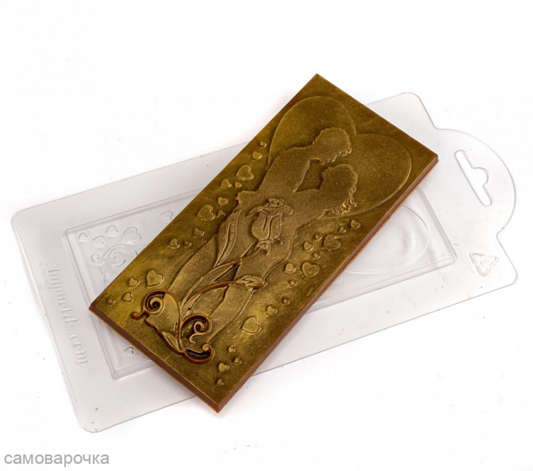 Шоколад для двоих, форма пластиковая купить в Москве, Формы недорого