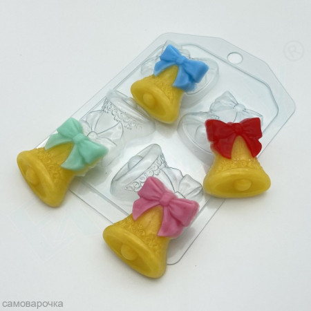 Колокольчик МИНИ форма пластиковая Колокольчик МИНИ форма пластиковая