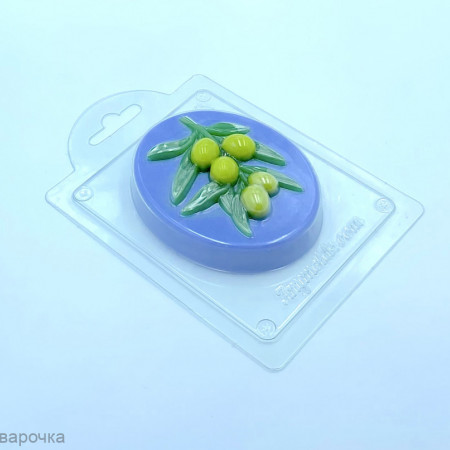 Олива на овале форма пластиковая Олива на овале форма пластиковая
