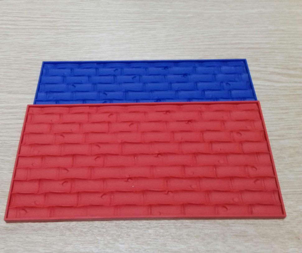 Бамбук текстурный лист для формы на 1 кг, 9х17,5 см - Бамбук текстурный лист для формы на 1 кг, 9х17,5 см -