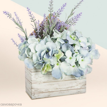 Коробка-письмо "Цветочная феерия" 14*20*6,5