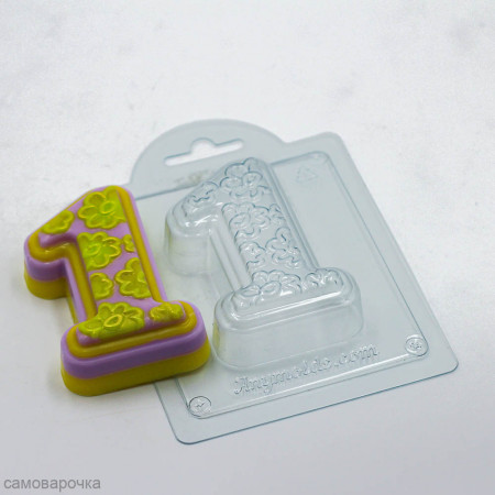 Единичка Форма пластиковая