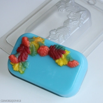 Осеннее, форма для мыла пластиковая Осеннее, форма для мыла пластиковая