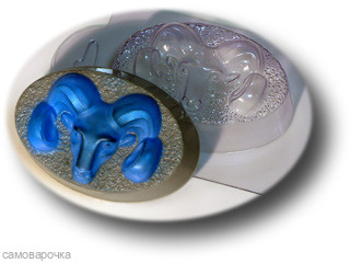 Баран, форма для мыла пластиковая Баран, форма для мыла пластиковая