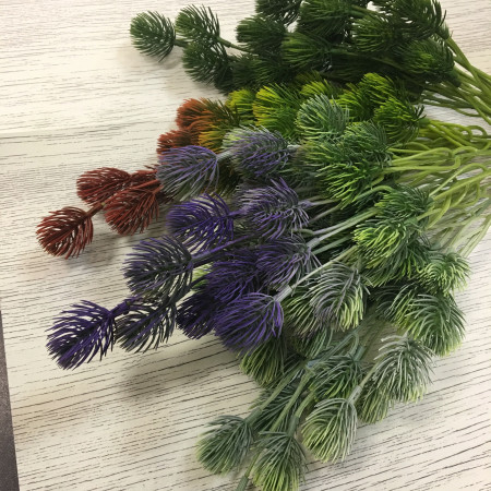 Сосна микс зелень искусственная 40 см.