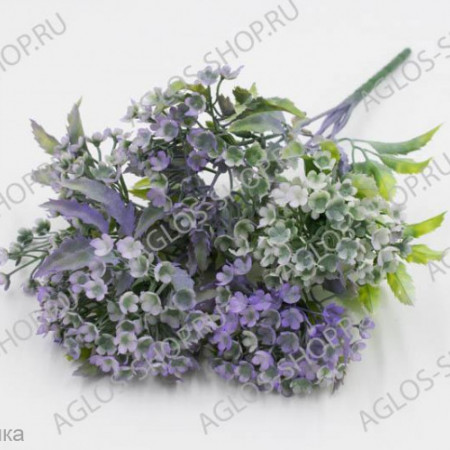 Гортензия фиолетовая искусственная