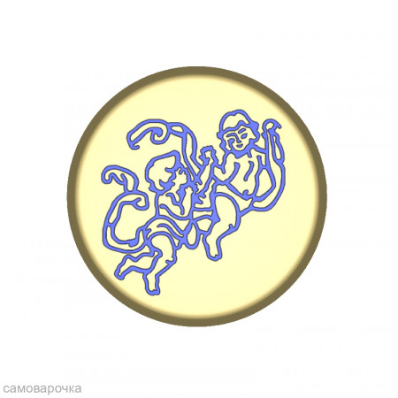 Близнецы форма пластиковая Близнецы форма пластиковая