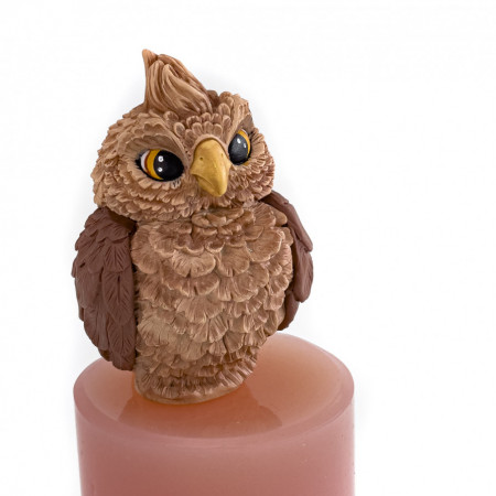 Сова Силиконовая форма 3D Сова Силиконовая форма 3D
