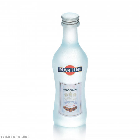 Бутылка Мартини Силиконовая форма 3D для мыла Бутылка Мартини Силиконовая форма 3D для мыла