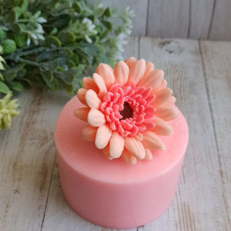 Гербера форма силиконовая 3D