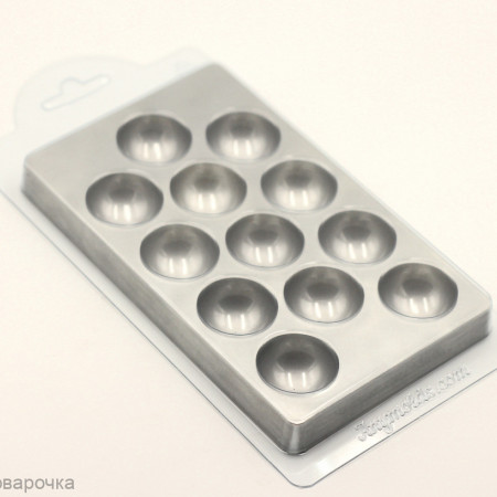 Полусферы мини форма пластиковая