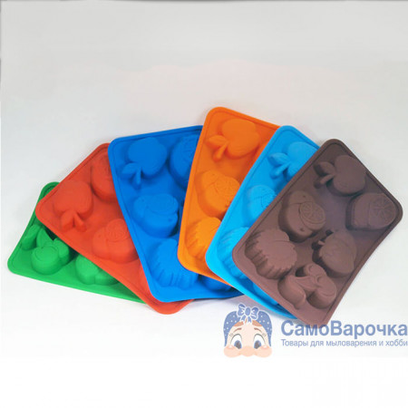 Силиконовая форма Фрукты Силиконовая форма Фрукты