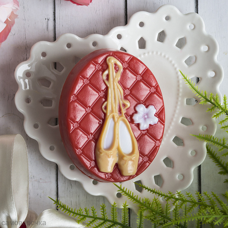 Пуанты, форма для мыла пластиковая - Для мыла и шоколада
