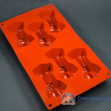 Силиконовая форма Бантики