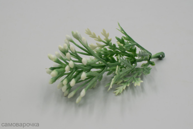 Вставки в букет соцветие Мускари с самшитом Изи Зелень искусственная - Вставки в букет соцветие Мускари с самшитом Изи Зелень искусственная -