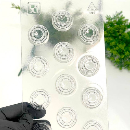 Шашки форма пластиковая для шоколада и мыла Шашки форма пластиковая для шоколада и мыла