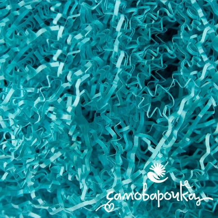 Наполнитель бумажный голубой